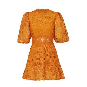 Saylor Orange Milo Dress